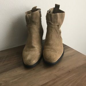 Zara Split Leather Ankle Boot